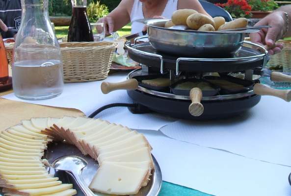 Raclette en terrasse